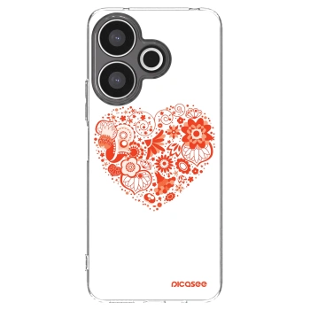 Picasee διαφανής θήκη σιλικόνης Xiaomi Redmi 13 4G - Big heart