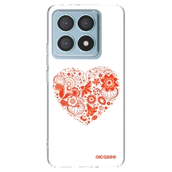 Picasee διαφανής θήκη σιλικόνης Xiaomi 14T Pro - Big heart