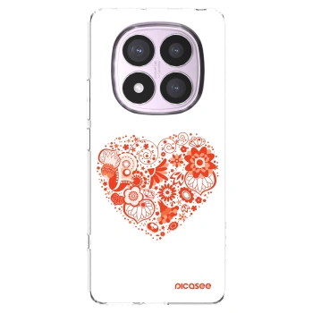 Picasee διαφανής θήκη σιλικόνης Xiaomi Redmi Note 14 Pro 4G - Big heart