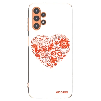 Picasee διαφανής θήκη σιλικόνης Samsung Galaxy A13 5G - Big heart