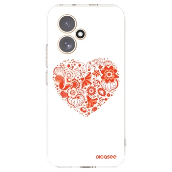 Picasee διαφανής θήκη σιλικόνης Honor 400 5G - Big heart