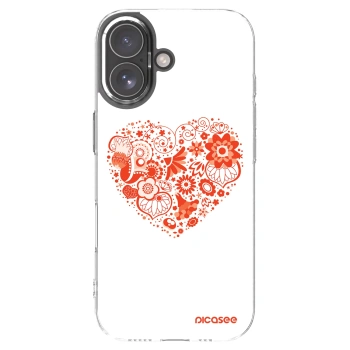 Picasee διαφανής θήκη σιλικόνης Apple iPhone 17 - Big heart