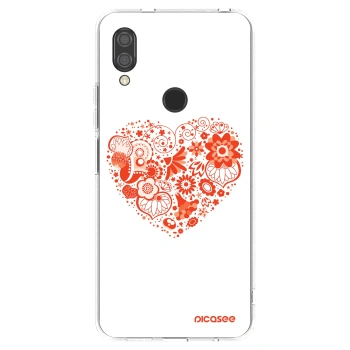 Picasee διαφανής θήκη σιλικόνης Xiaomi Redmi 7 - Big heart