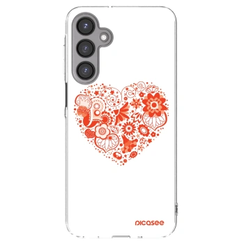 Picasee διαφανής θήκη σιλικόνης Samsung Galaxy A16 4G - Big heart