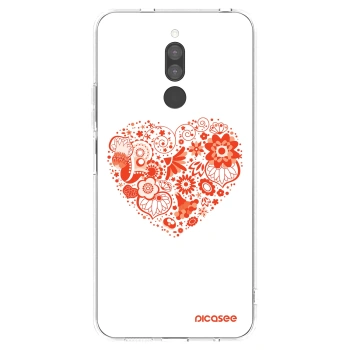 Picasee διαφανής θήκη σιλικόνης Xiaomi Redmi 8 - Big heart