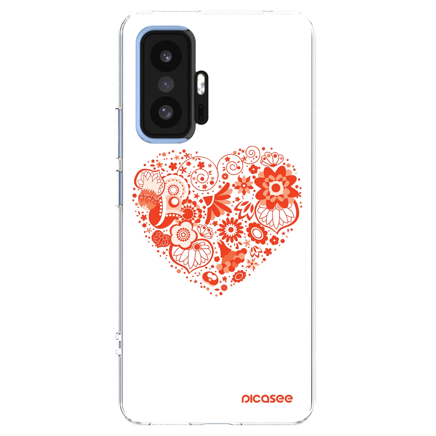 Picasee διαφανής θήκη σιλικόνης Xiaomi 11T Pro - Big heart