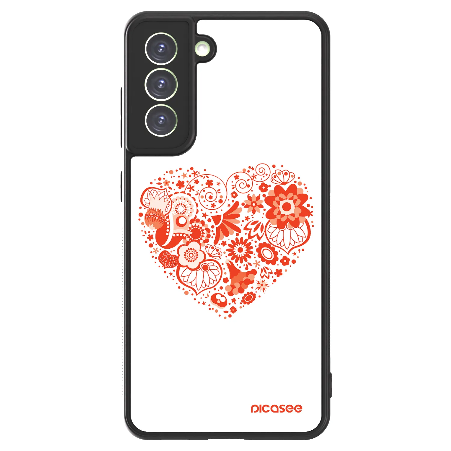 Picasee ULTIMATE CASE για Samsung Galaxy S21 FE 5G - Big heart