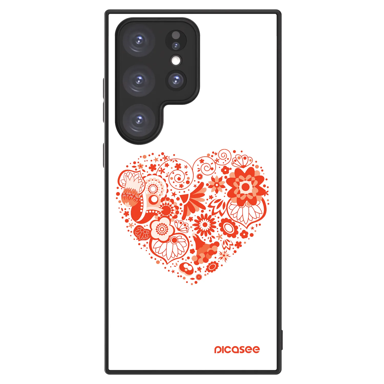 Picasee ULTIMATE CASE για Samsung Galaxy S23 Ultra 5G - Big heart