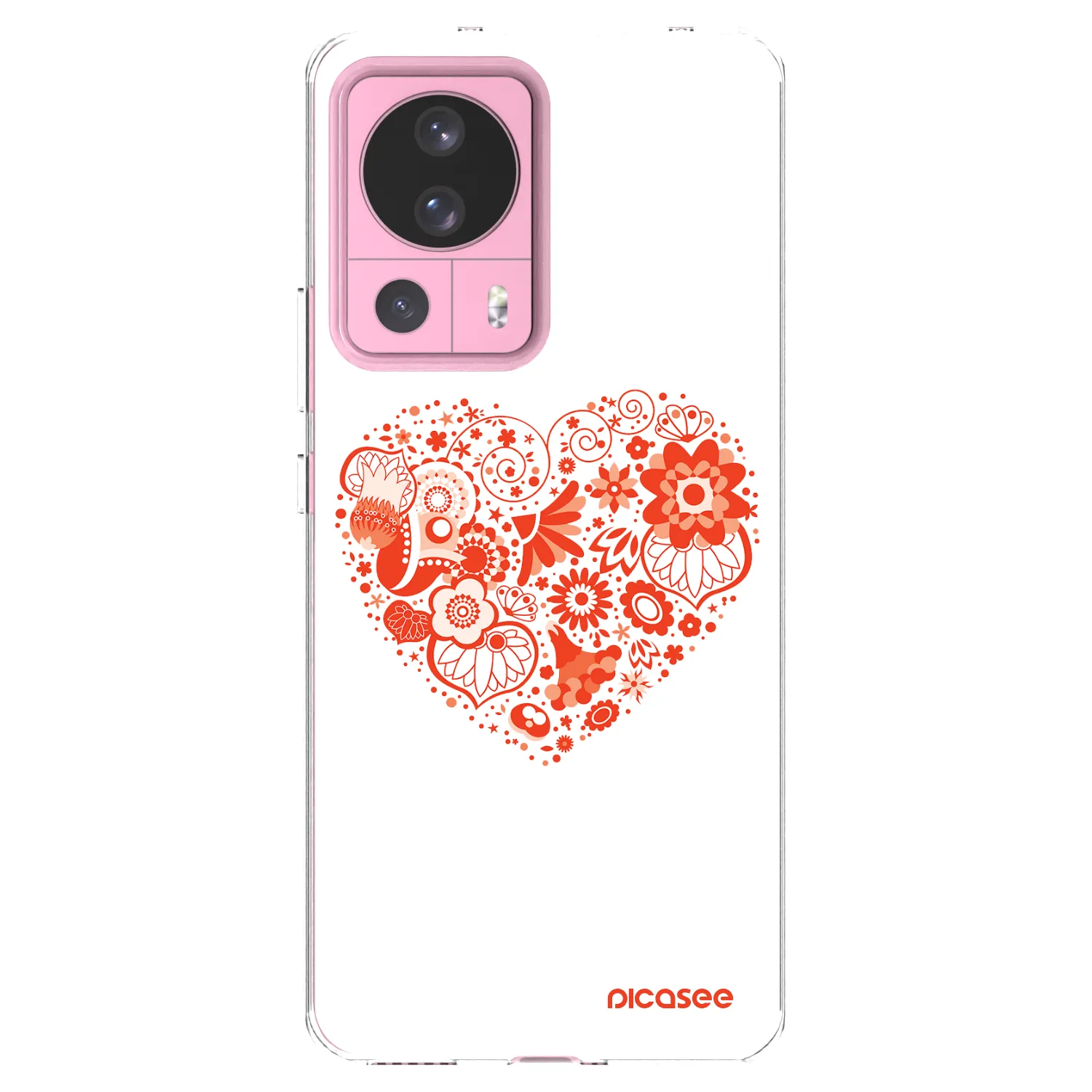 Picasee διαφανής θήκη σιλικόνης Xiaomi 13 Lite - Big heart
