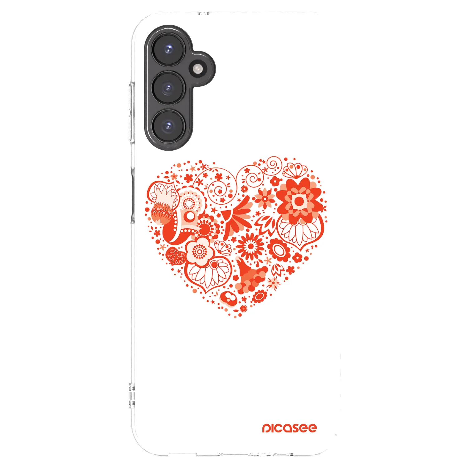 Picasee διαφανής θήκη σιλικόνης Samsung Galaxy A14 5G A146P - Big heart
