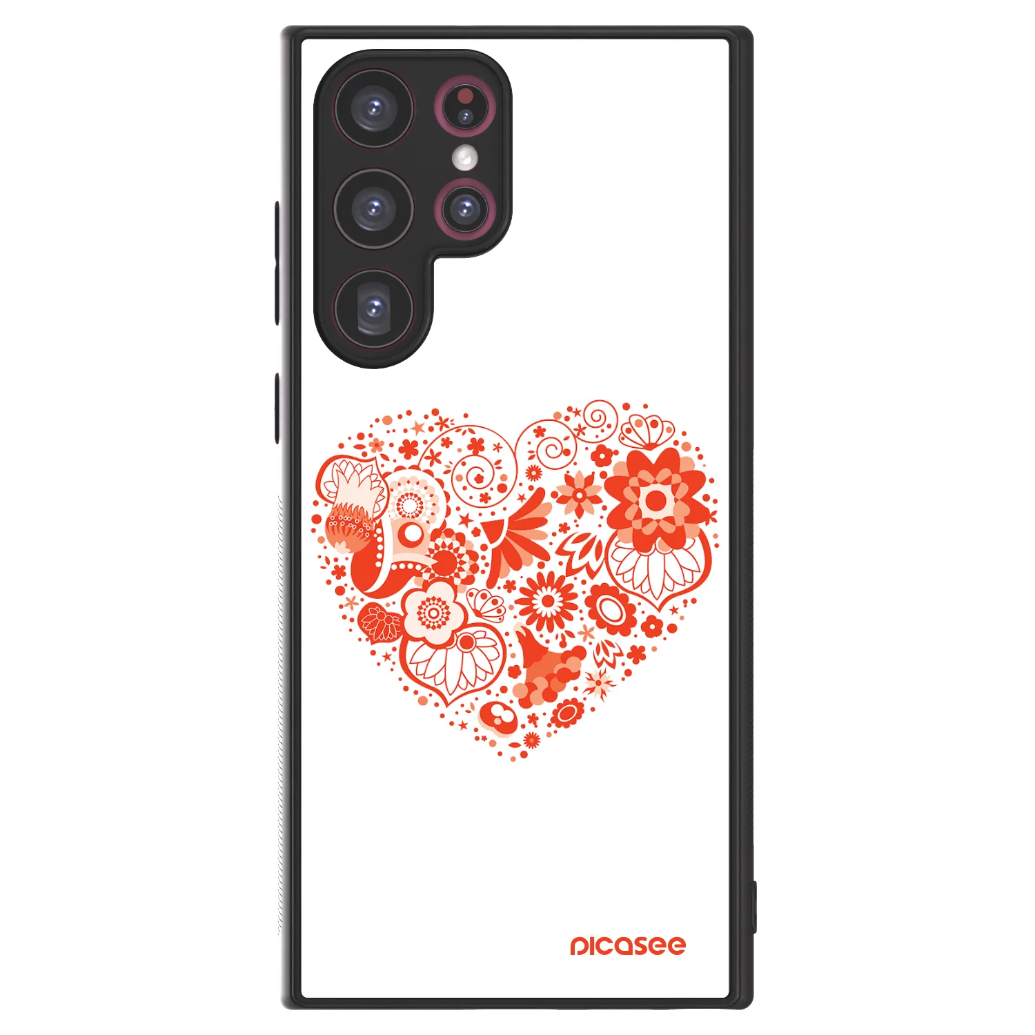 Picasee ULTIMATE CASE PowerShare για Samsung Galaxy S22 Ultra 5G - Big heart