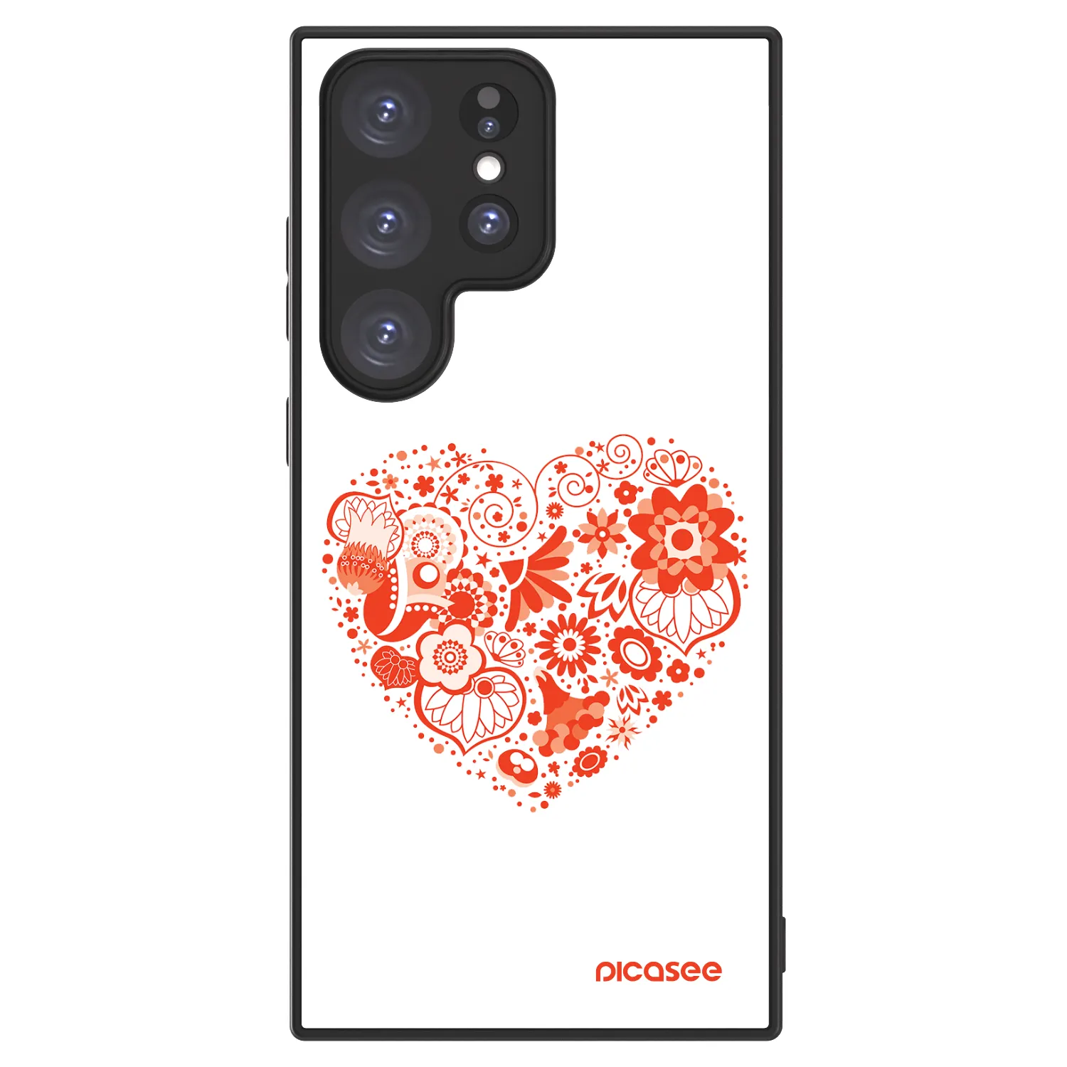 Picasee ULTIMATE CASE PowerShare για Samsung Galaxy S23 Ultra 5G - Big heart