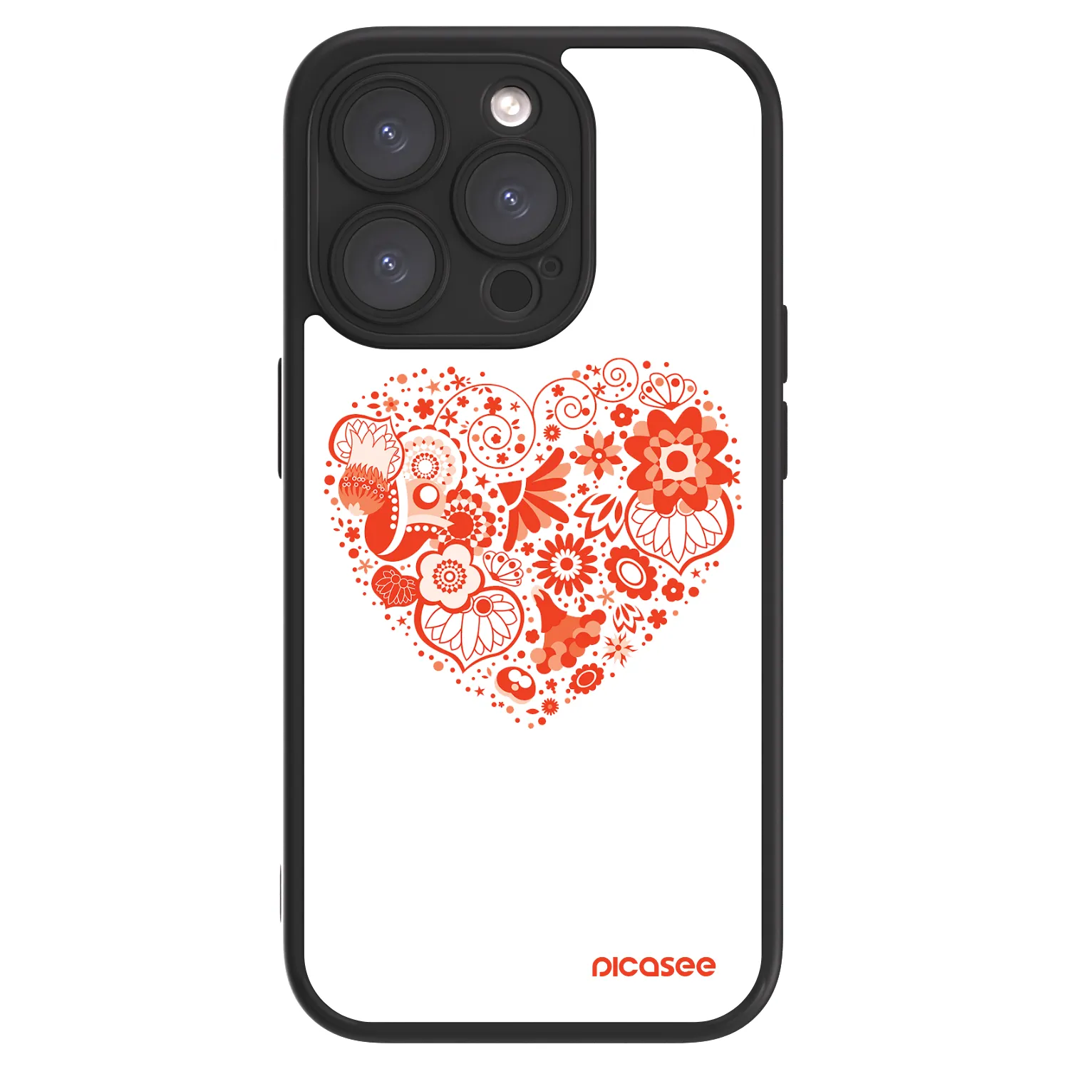 Picasee ULTIMATE CASE MagSafe pro Apple iPhone 15 Pro - Big heart