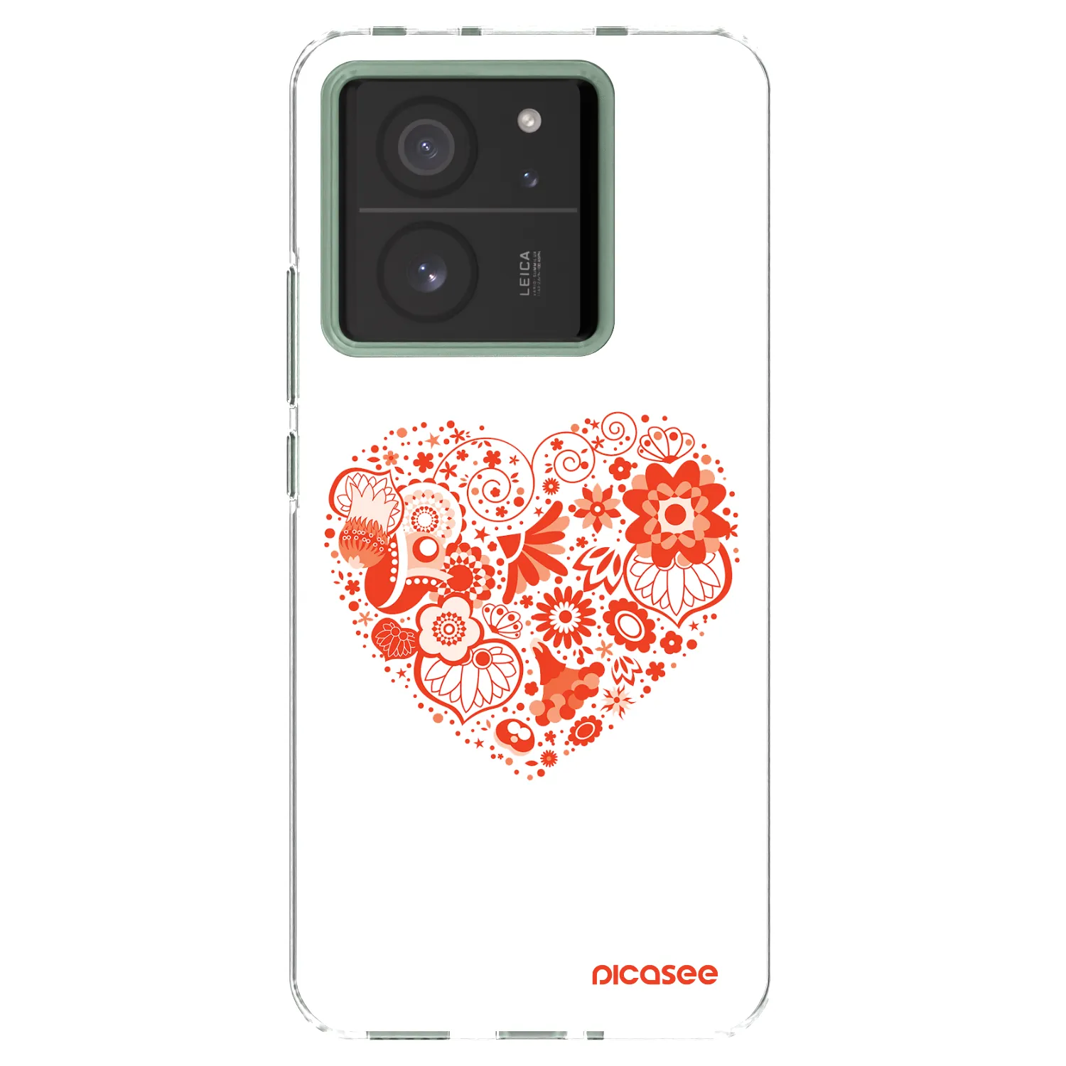 Picasee διαφανής θήκη σιλικόνης Xiaomi 13T - Big heart