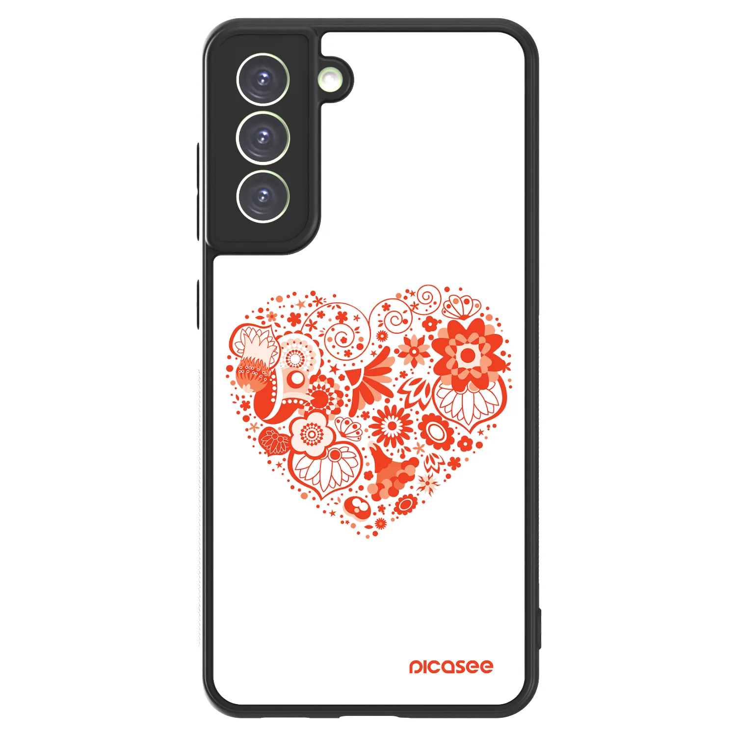Picasee ULTIMATE CASE PowerShare για Samsung Galaxy S21 FE 5G - Big heart