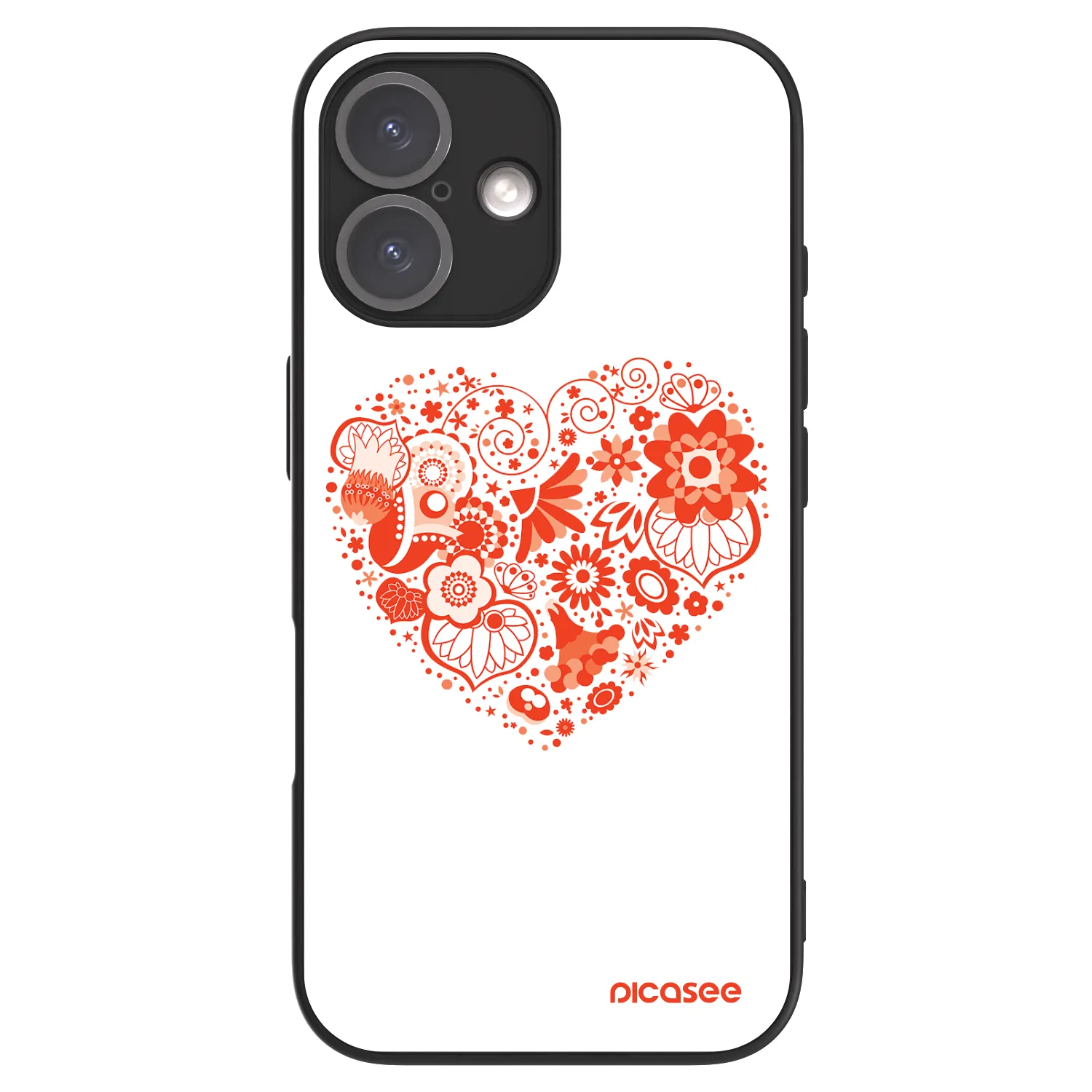 Picasee ULTIMATE CASE MagSafe pro Apple iPhone 16 - Big heart