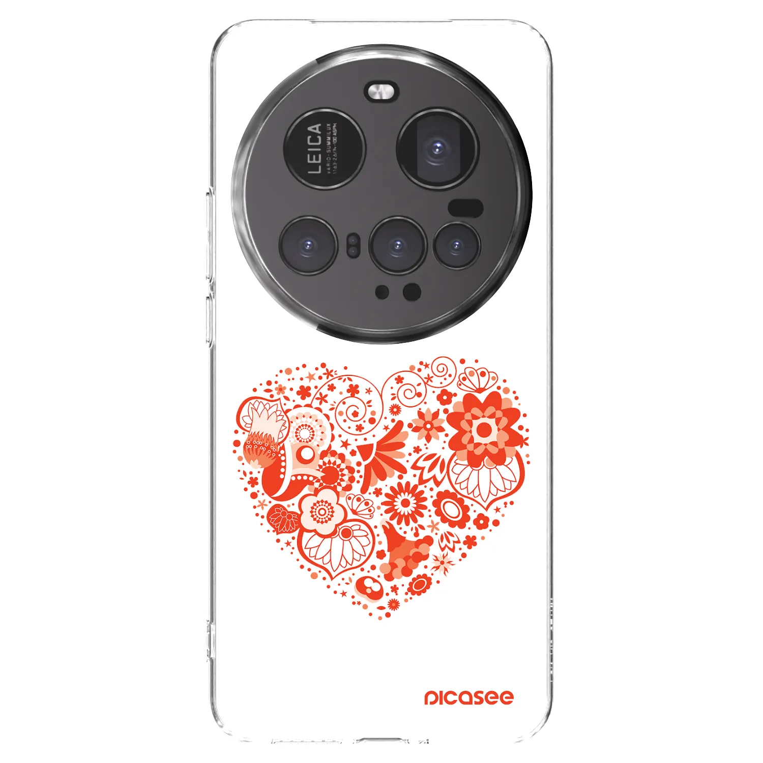 Picasee διαφανής θήκη σιλικόνης Xiaomi 15 Ultra - Big heart