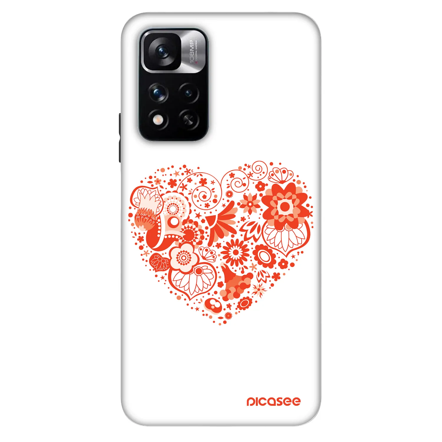 Picasee Fashion Case για Xiaomi Redmi Note 11 Pro 5G - Big heart