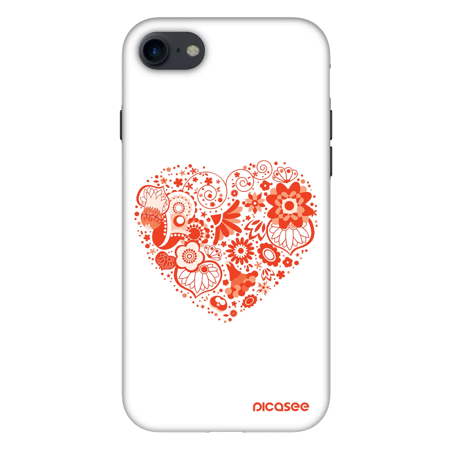 Picasee Fashion Case για Apple iPhone SE 2022 - Big heart