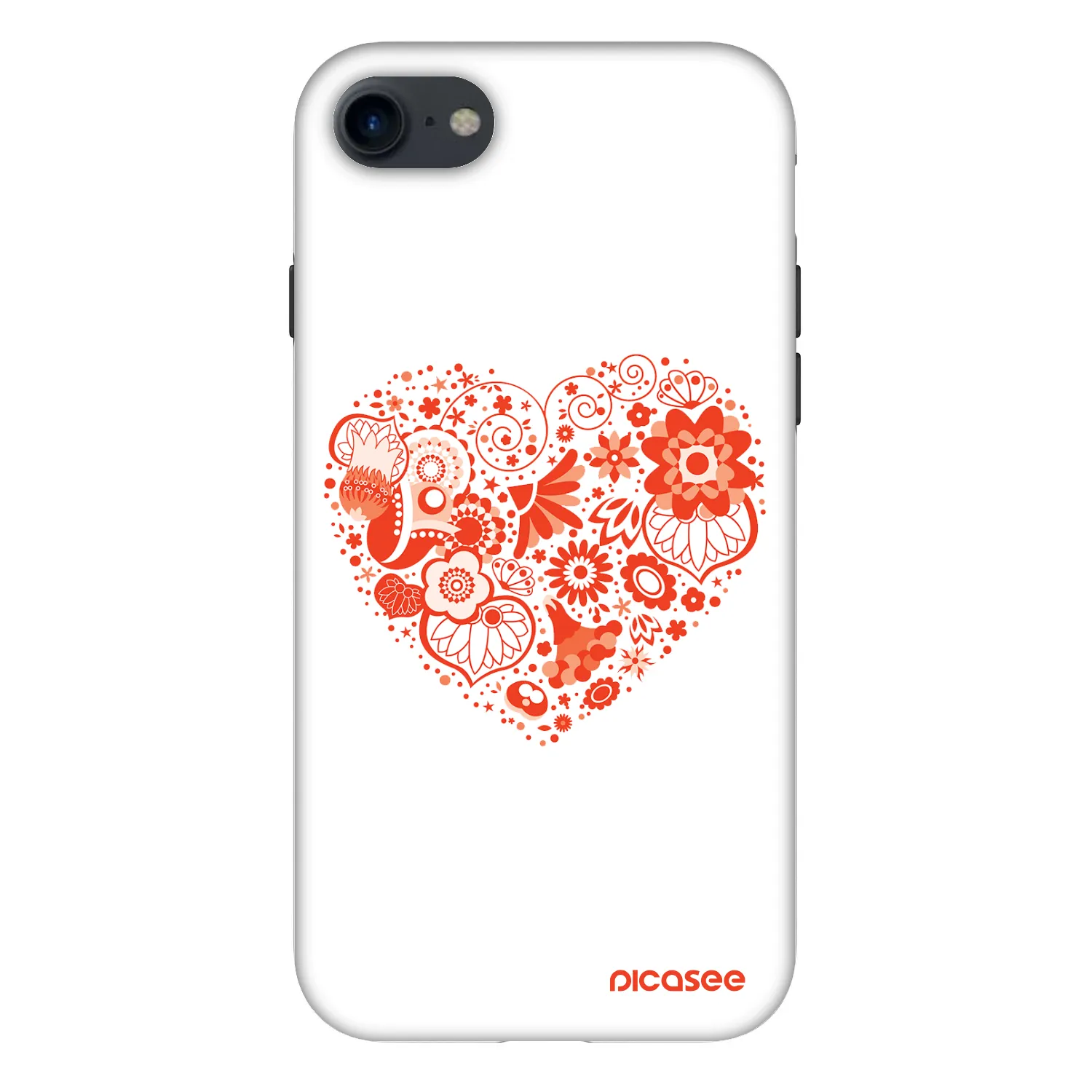 Picasee Fashion Case για Apple iPhone SE 2020 - Big heart