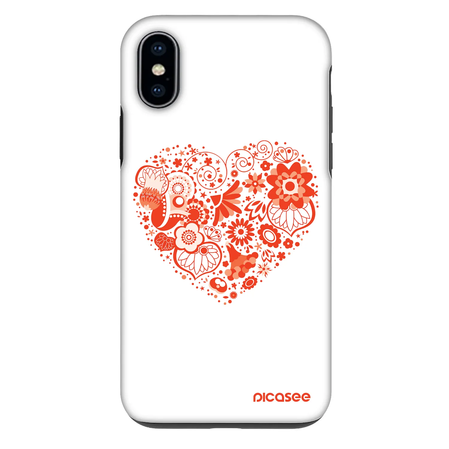 Picasee Fashion Case για Apple iPhone X/XS - Big heart