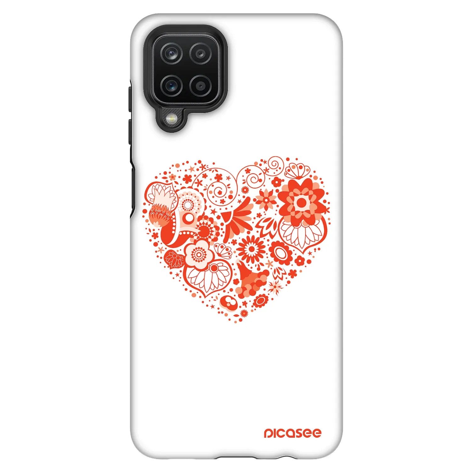 Picasee Fashion Case για Samsung Galaxy A12 A125F - Big heart