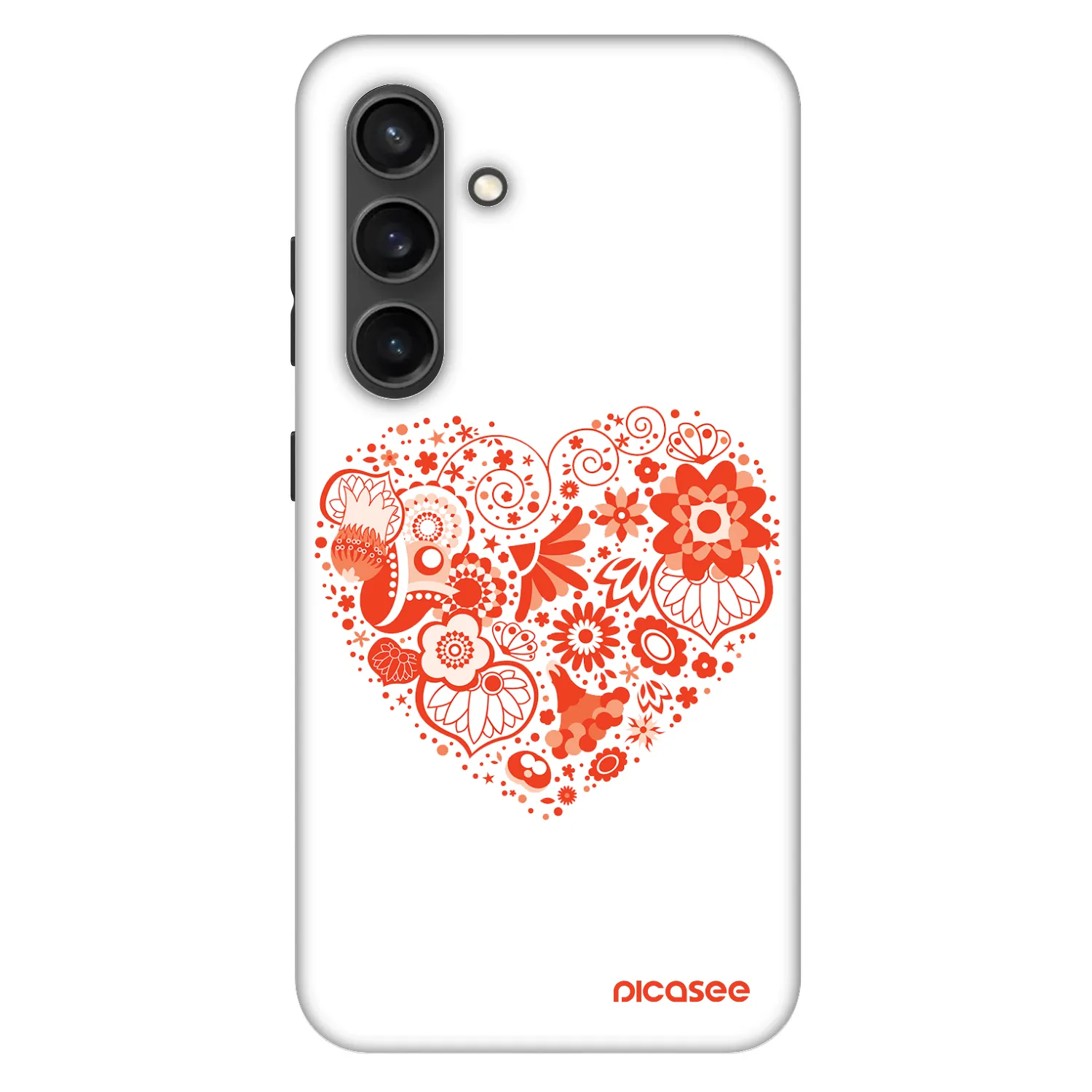 Picasee Fashion Case PowerShare pro Samsung Galaxy S24+ S926B 5G - Big heart