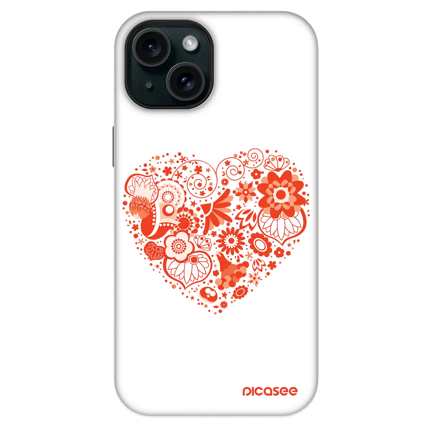 Picasee Fashion Case MagSafe για Apple iPhone 13 - Big heart