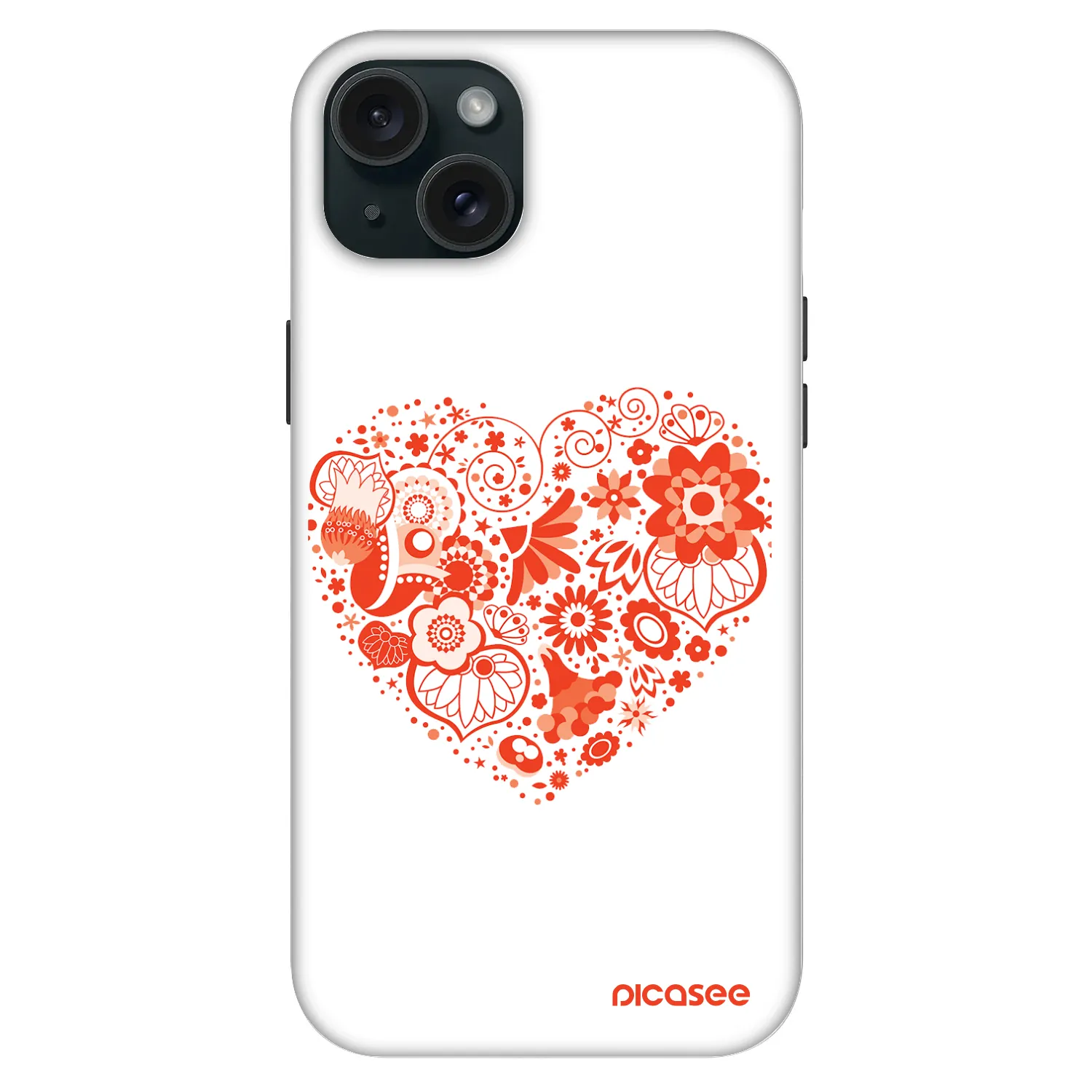 Picasee Fashion Case MagSafe για Apple iPhone 15 Plus - Big heart