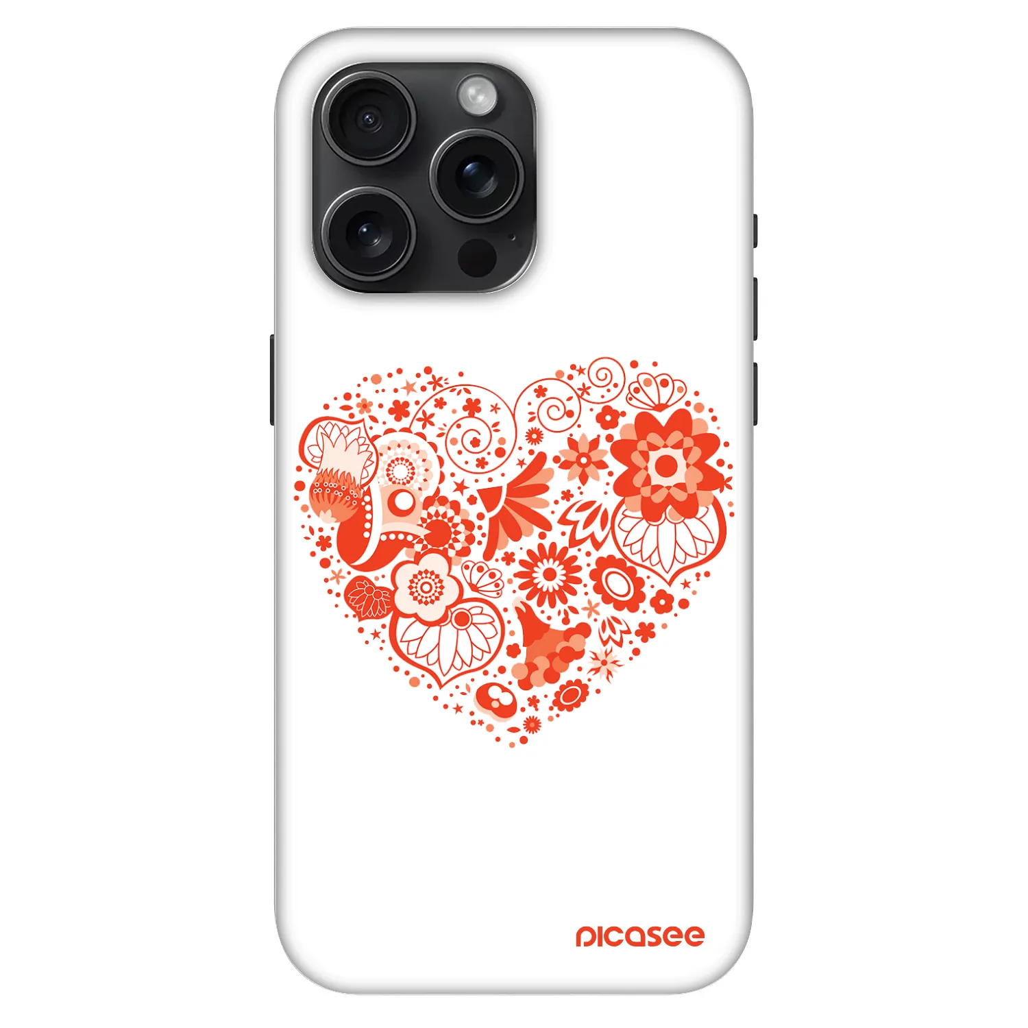 Picasee Fashion Case MagSafe για Apple iPhone 15 Pro Max - Big heart