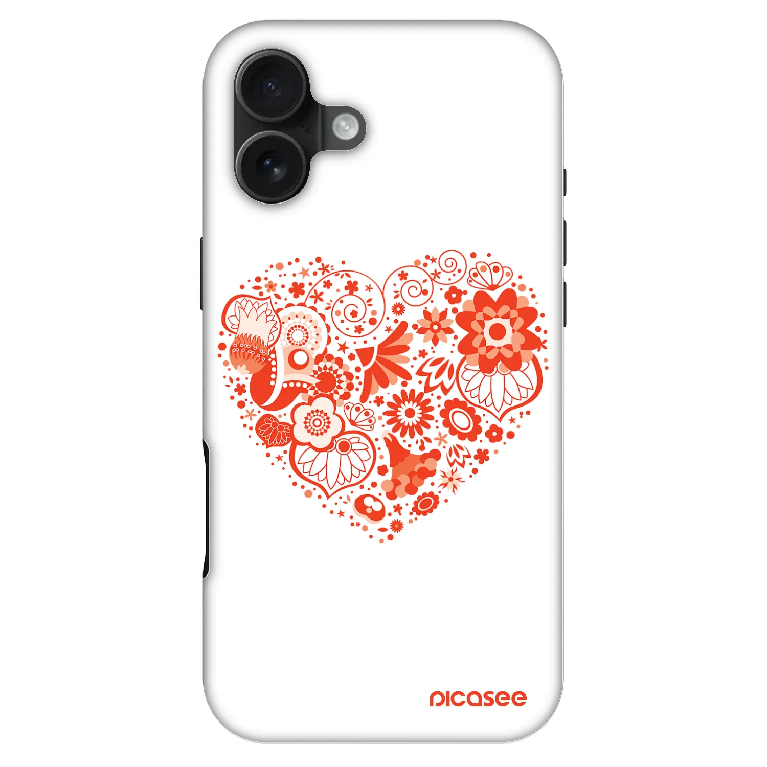 Picasee Fashion Case MagSafe για Apple iPhone 16 Plus - Big heart