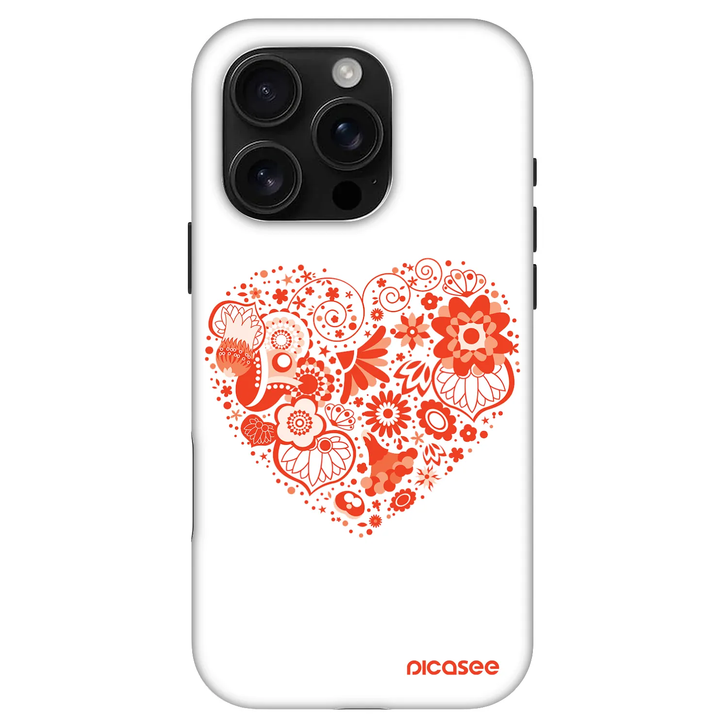 Picasee Fashion Case MagSafe για Apple iPhone 16 Pro - Big heart
