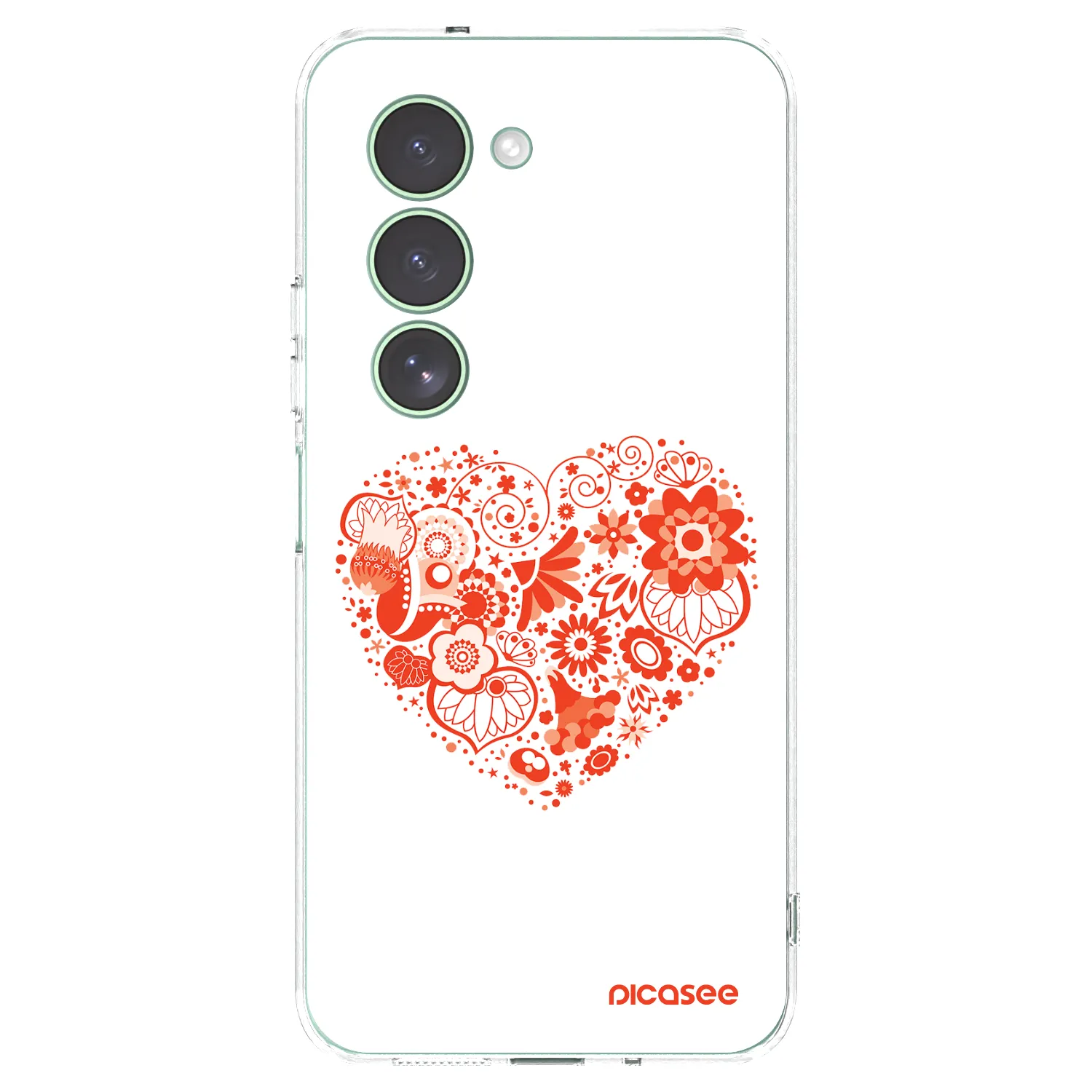 Picasee διαφανής θήκη σιλικόνης Xiaomi Redmi 15 5G - Big heart