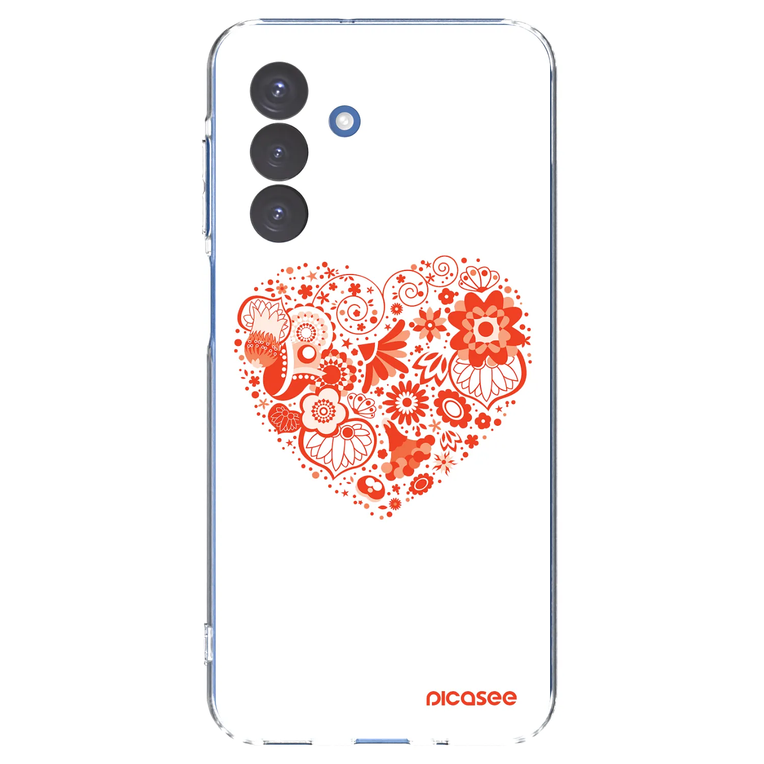 Picasee διαφανής θήκη σιλικόνης Samsung Galaxy A17 5G - Big heart