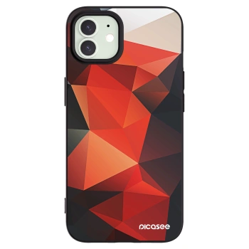 Picasee Μαύρη θήκη σιλικόνης για Apple iPhone 12 - Wallpaper 2