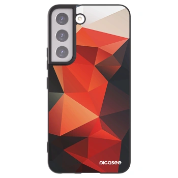 Picasee Μαύρη θήκη σιλικόνης για Samsung Galaxy S22 5G - Wallpaper 2