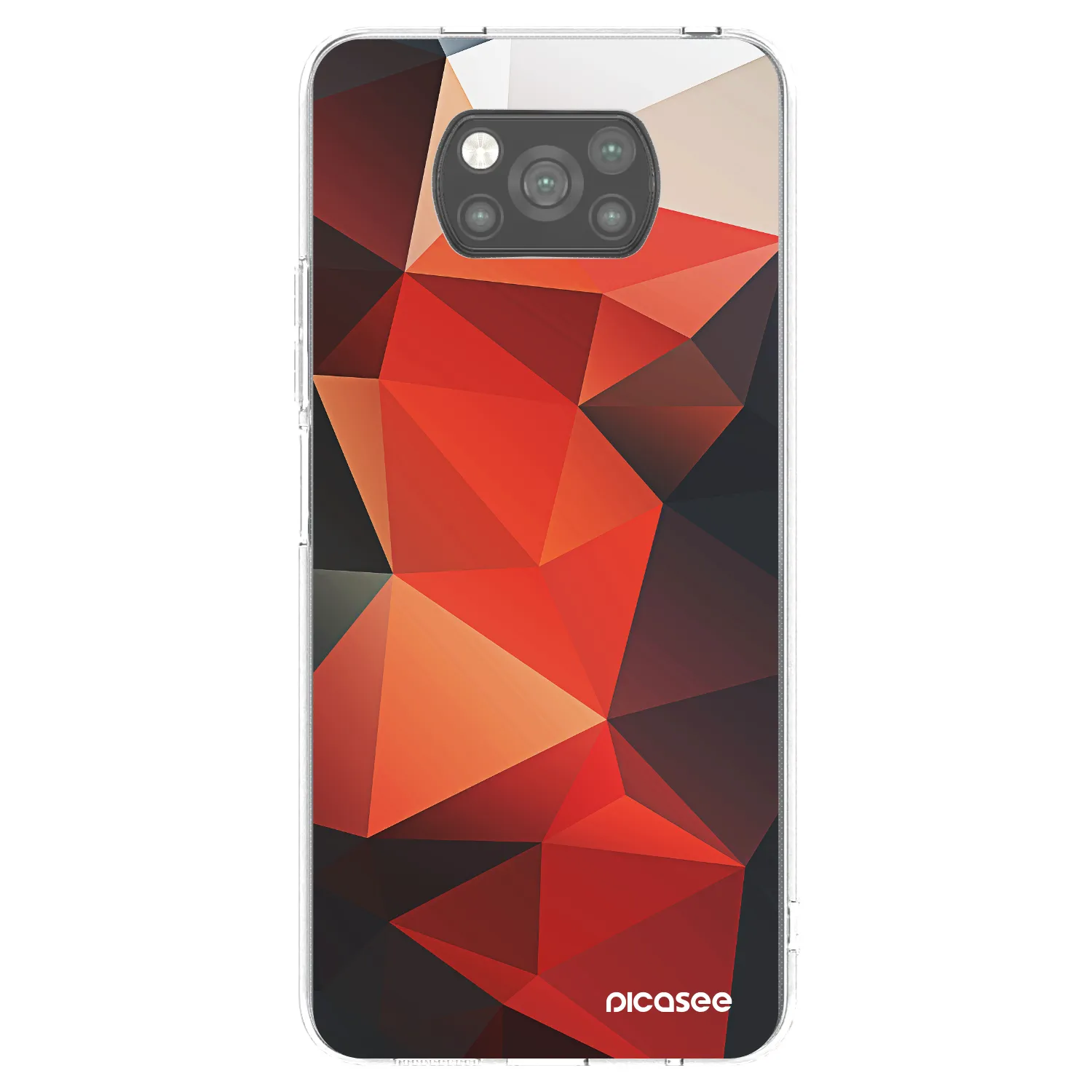 Picasee Μαύρη θήκη σιλικόνης για Xiaomi Poco X3 - Wallpaper 2