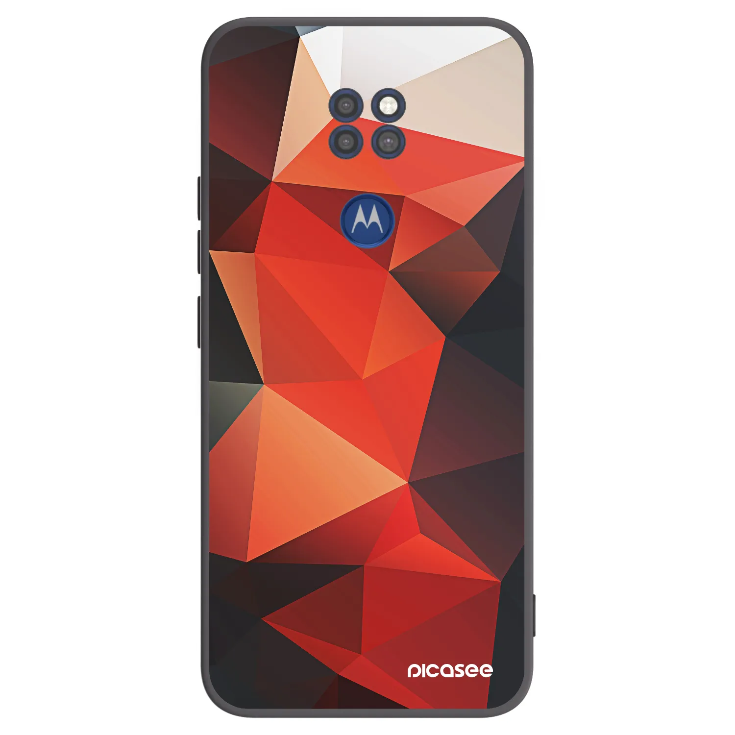 Picasee Μαύρη θήκη σιλικόνης για Motorola Moto G9 Play - Wallpaper 2