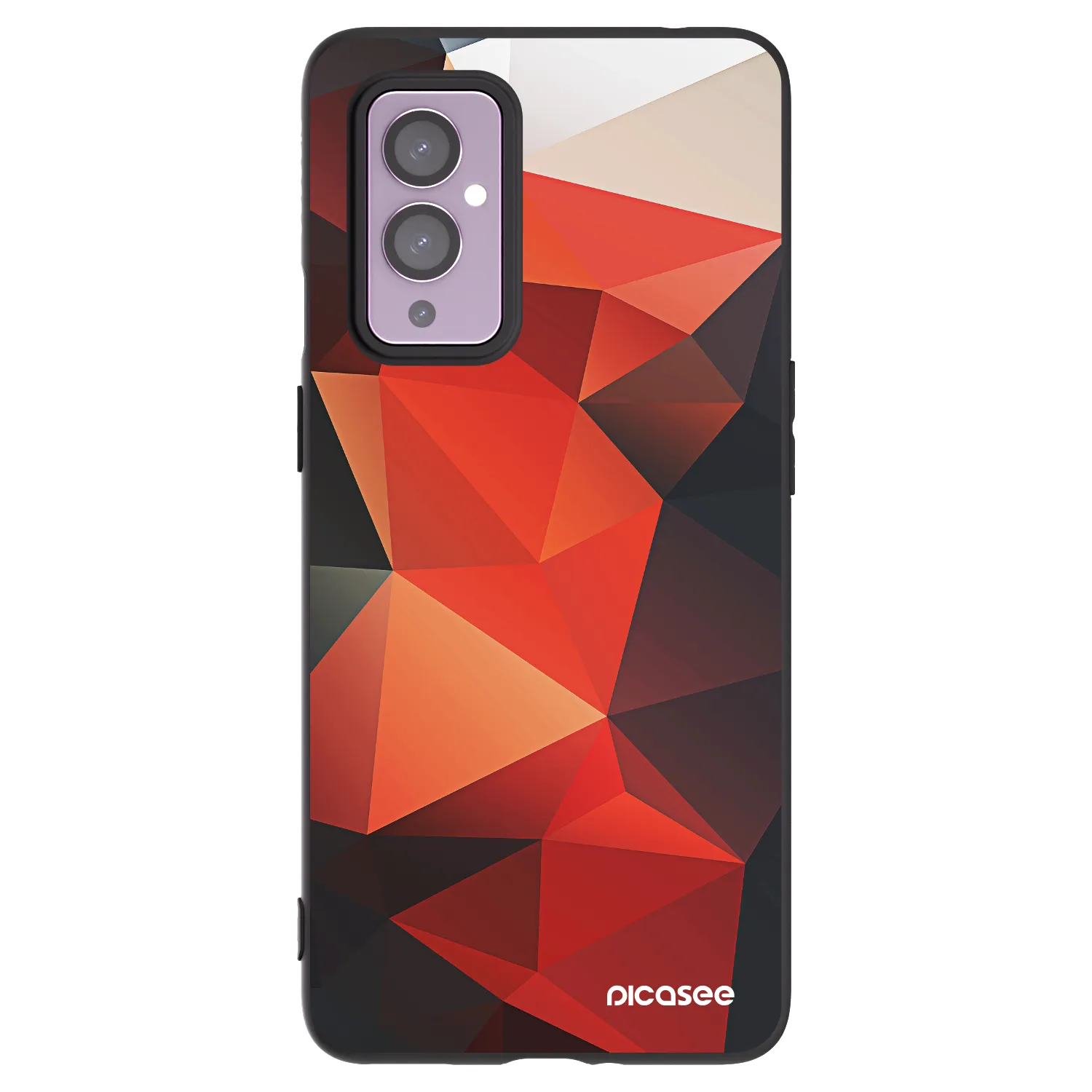 Picasee Μαύρη θήκη σιλικόνης για OnePlus 9 - Wallpaper 2