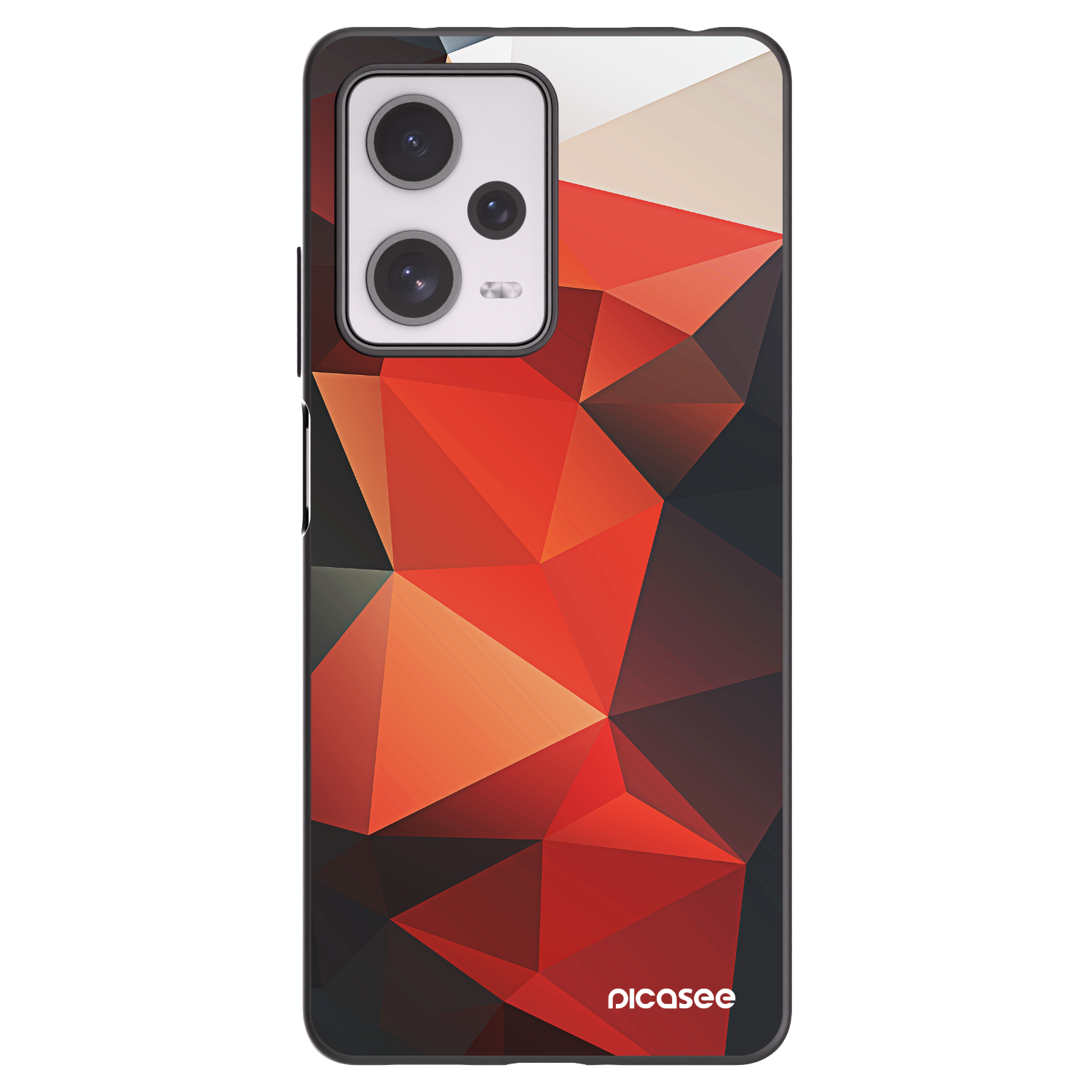 Picasee Μαύρη θήκη σιλικόνης για Xiaomi Redmi Note 12 Pro+ 5G - Wallpaper 2