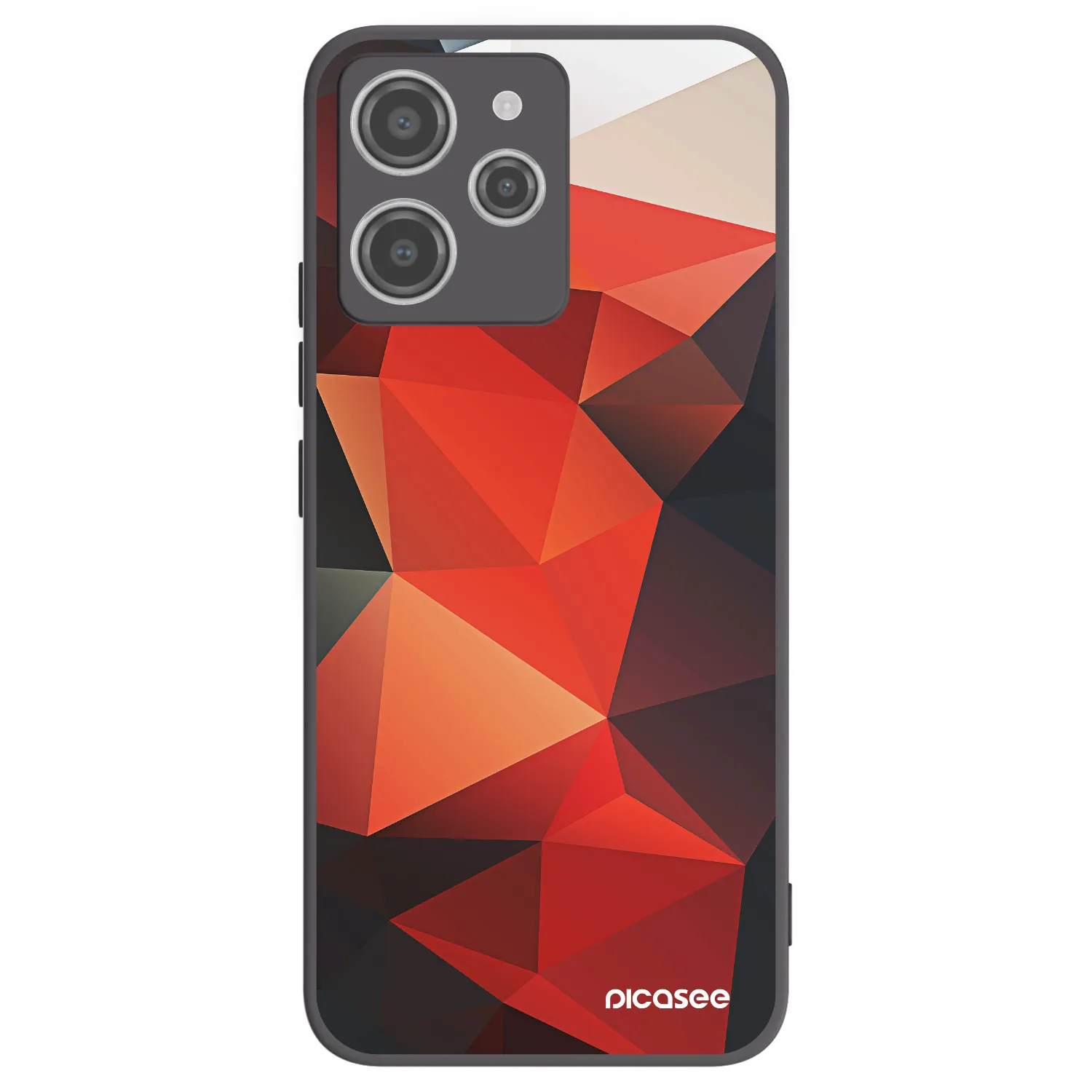 Picasee Μαύρη θήκη σιλικόνης για Xiaomi Redmi 12 4G - Wallpaper 2