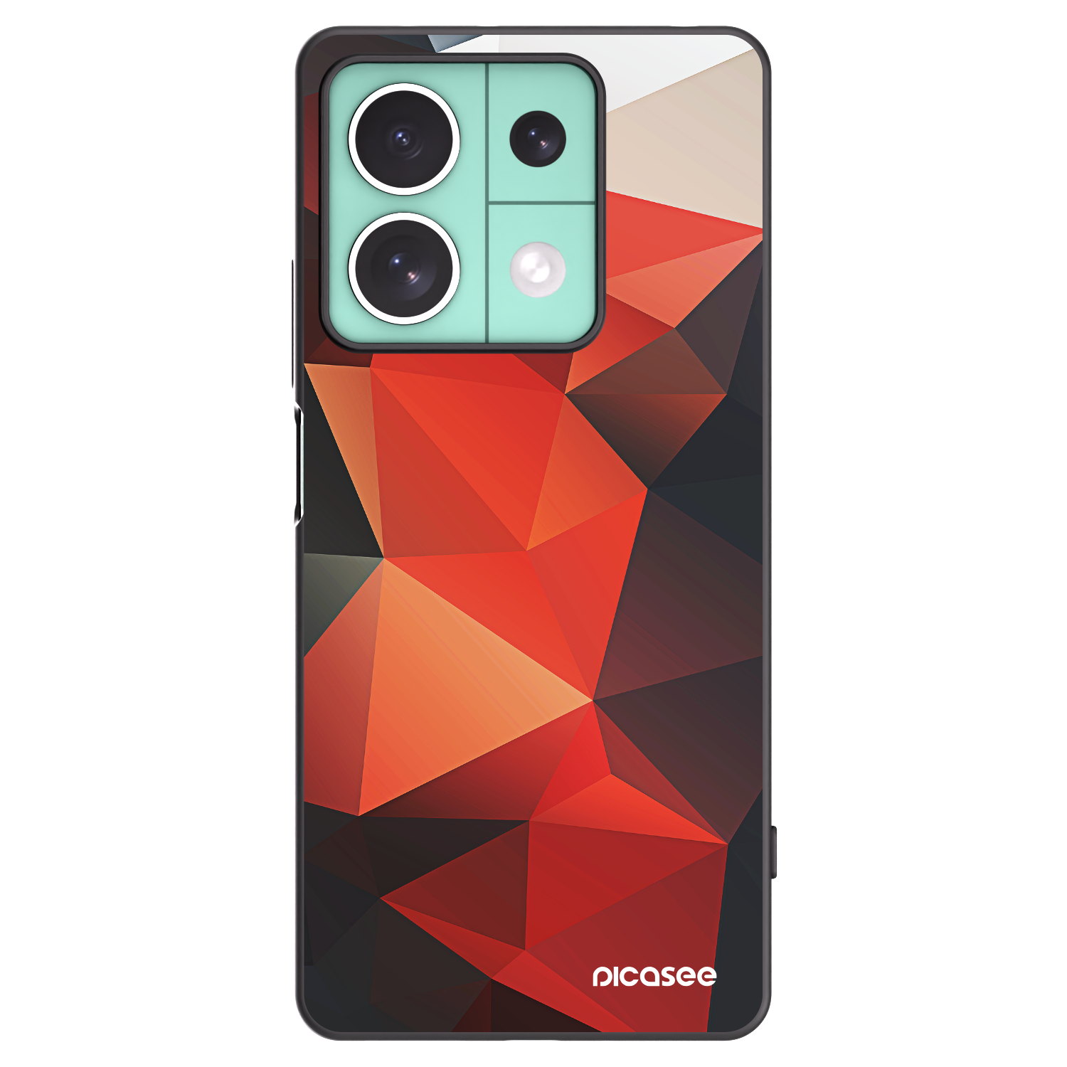 Picasee Μαύρη θήκη σιλικόνης για Xiaomi Redmi Note 13 5G - Wallpaper 2