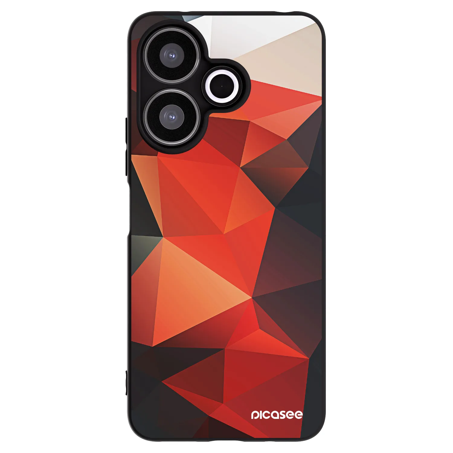 Picasee Μαύρη θήκη σιλικόνης για Xiaomi Redmi 13 4G - Wallpaper 2