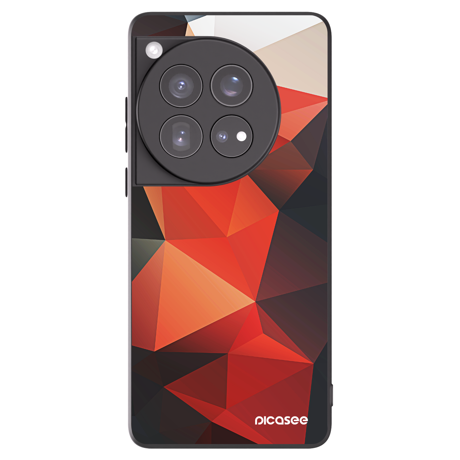 Picasee Μαύρη θήκη σιλικόνης για OnePlus 12 5G - Wallpaper 2