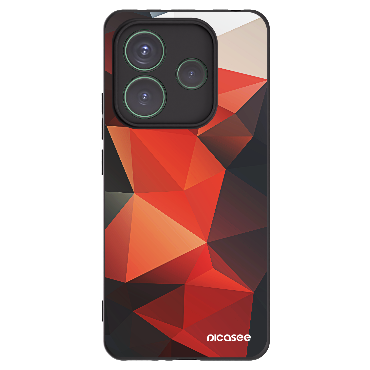 Picasee Μαύρη θήκη σιλικόνης για Xiaomi Redmi Note 14 5G - Wallpaper 2