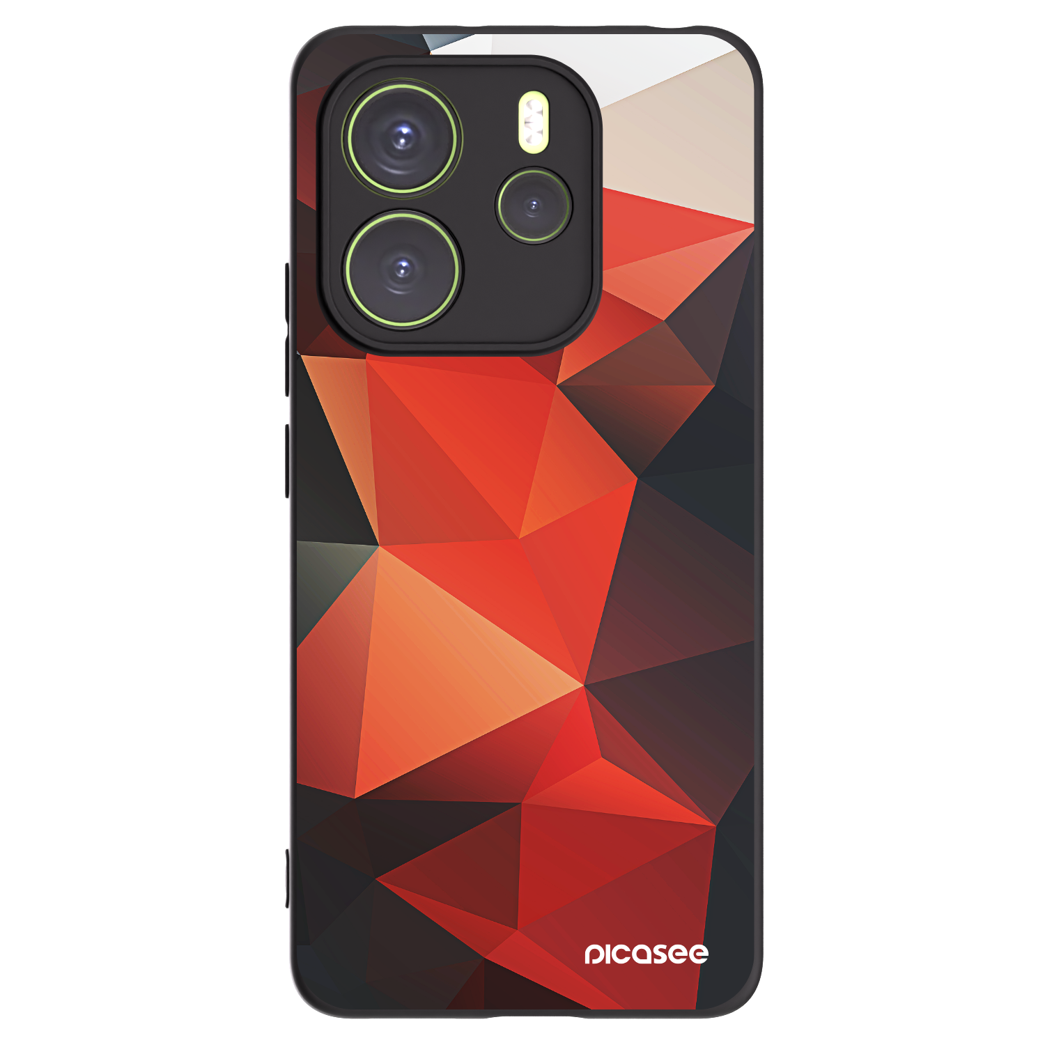 Picasee Μαύρη θήκη σιλικόνης για Xiaomi Redmi Note 14 4G - Wallpaper 2