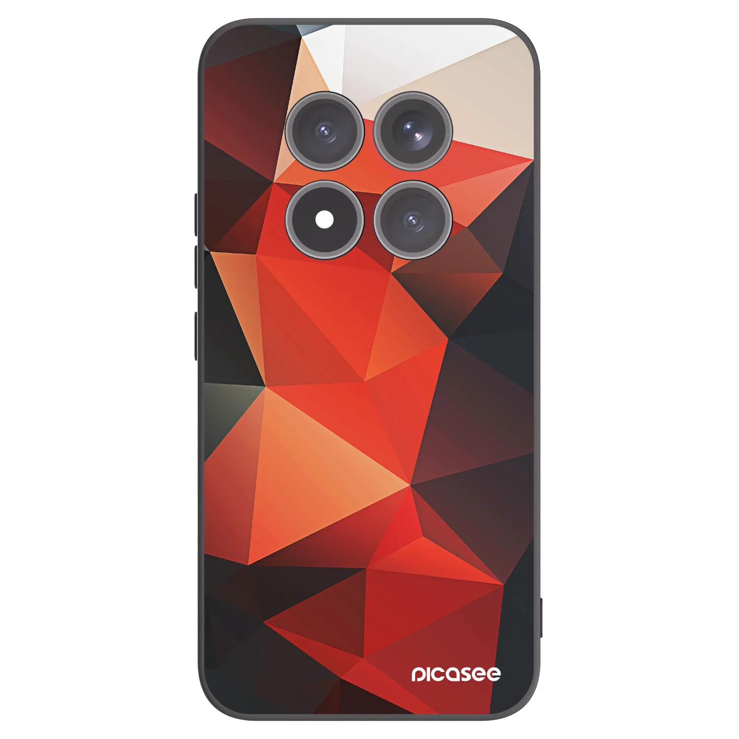 Picasee Μαύρη θήκη σιλικόνης για Xiaomi Redmi Note 15 Pro+ - Wallpaper 2