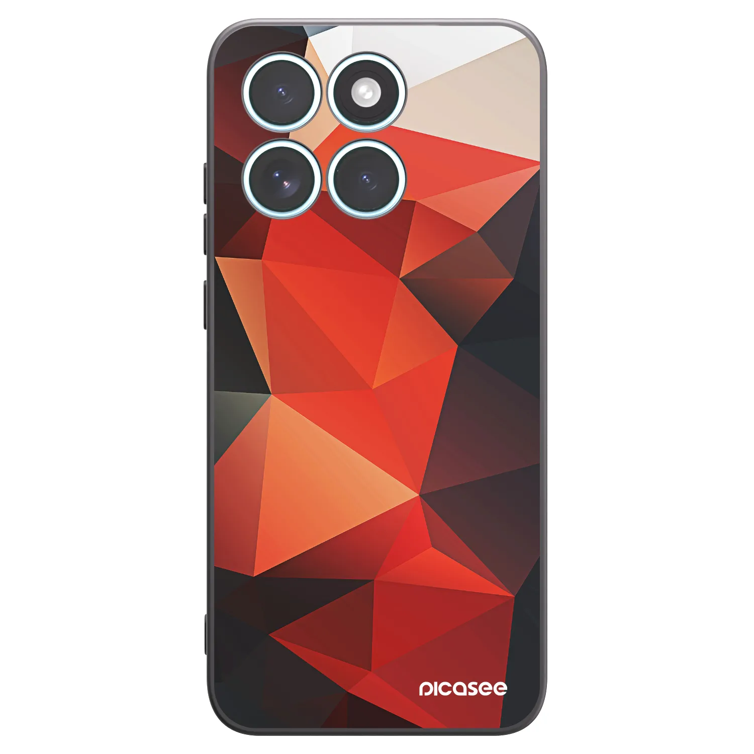 Picasee Μαύρη θήκη σιλικόνης για Motorola Edge 70 Fusion - Wallpaper 2