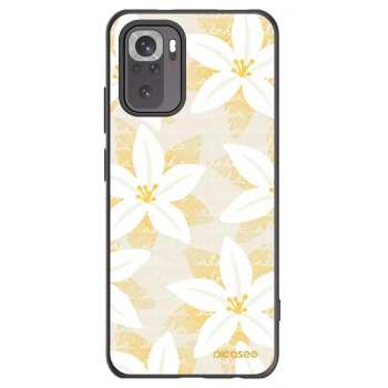 Picasee Μαύρη θήκη σιλικόνης για Xiaomi Redmi Note 10S - Island Leave