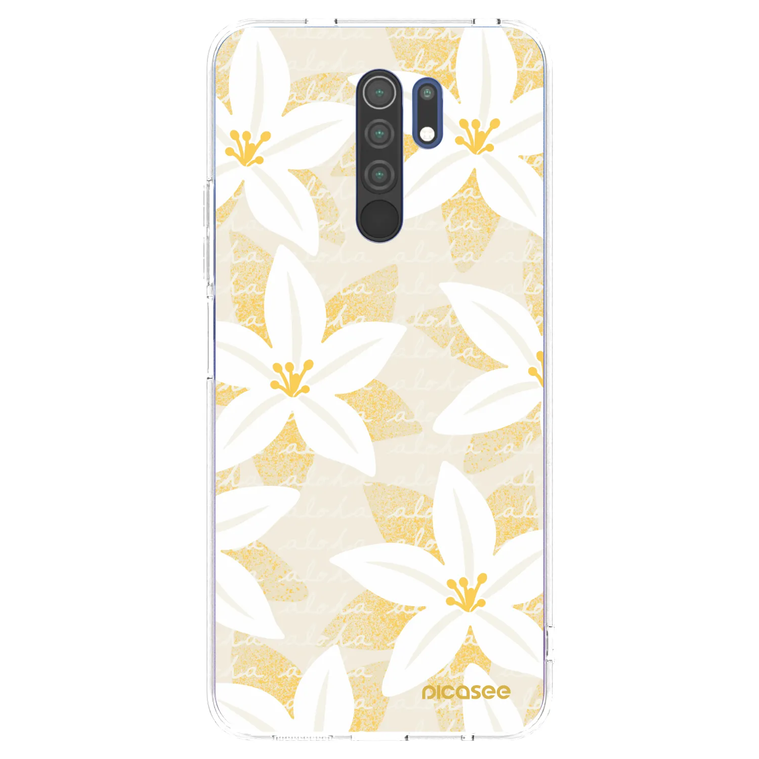 Picasee διαφανής θήκη σιλικόνης Xiaomi Redmi 9 - Island Leave